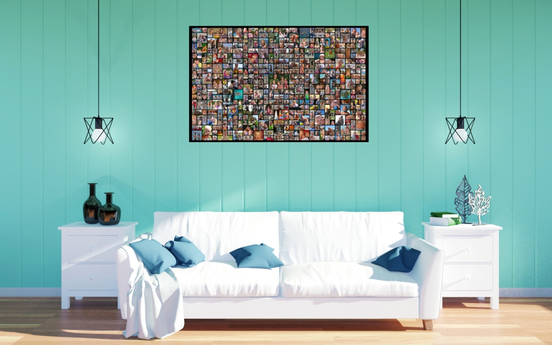 Enhance your interior with efotix photo collage!